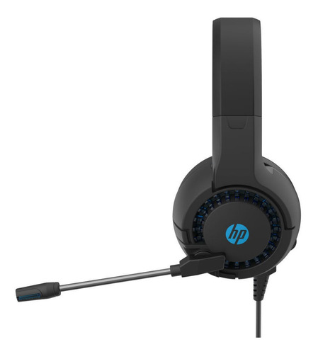 Imagen 6 de 10 de Auriculares Gamer Hp Over Ear Stereo Ajustable Con Microfono