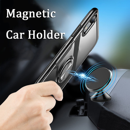 Funda Para Moto Edge 20 Suave Marco Claro Anillo Tener Vidri