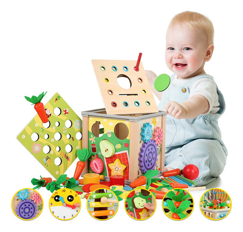Juguetes De Estimulación Temprana Para Niños, Juego 10 En 1