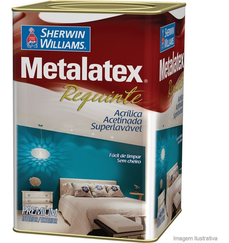 Tinta Metalatex Superlavável Acrílica 18l Branco Sherwin Wil