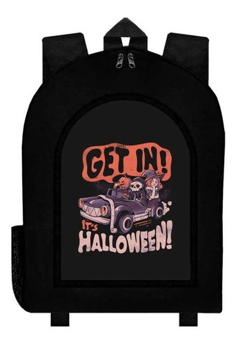 Mochila Negra Halloween A98