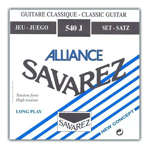 Encordado Cuerdas Guitarra Clasica Savarez Alliance 540