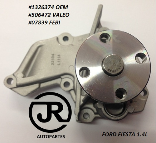 Bomba Agua Ford Fiesta 1.4l