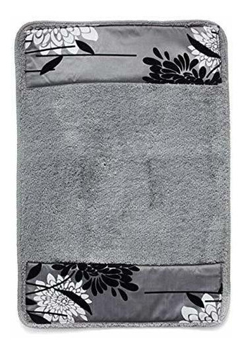 Alfombra De Baño Colección Erica 21 X 32 Gris