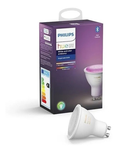 Philips Hue Lámpara Led Individual Colores 5.7w Gu10 Nuevo 
