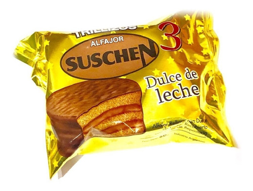 Suschen Alfajor Triple (caja 24un) - Barata La Golosineria