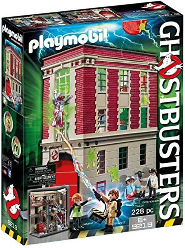 Playmobil Ghostbusters: Cuartel Parque De Bomberos