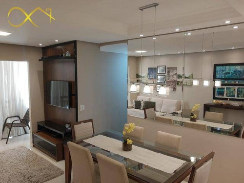 Apartamento Com 3 Dormitórios À Venda, 69 M² Por Première Morumbi - Paulínia/sp - Ap0963