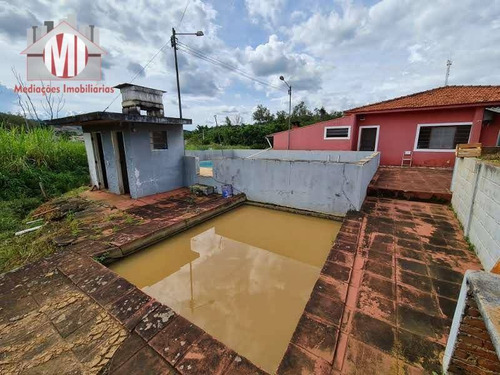 Linda Chácara Com 4 Dormitórios, Piscina, Ótima Localização, À Venda, 912 M² Por R$ 380.000 - Rural - Monte Alegre Do Sul/sp - Ch0871