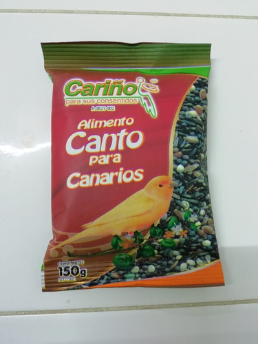 Paquete De Alimento Canto Canario (10 Piezas)
