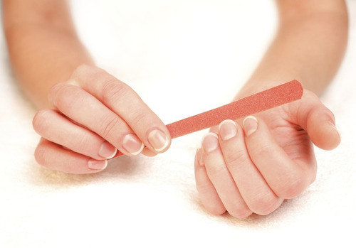 12 Pzas Limas Pulidoras Manicure Pedicure Uñas Madera Finas