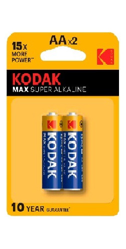   Bateria Aa Alkalina Kodak (blist 2 Unid)  Set De 4