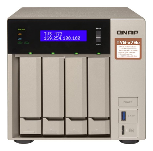 Nas De 8 Bahías De Qnap/iscsi Ip-san, Amd Serie R Quad-core