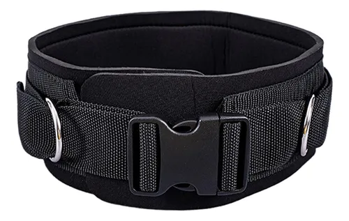 Fitness Waist Belt Resistance Band Waist Belt With Rings,