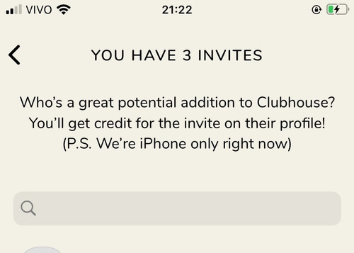 Convite Para O Clubhouse - Envio Imediato
