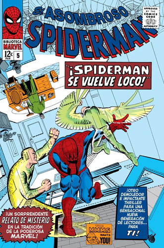 Comic Biblioteca Marvel: El Asombroso Spiderman 5: 1964-1965