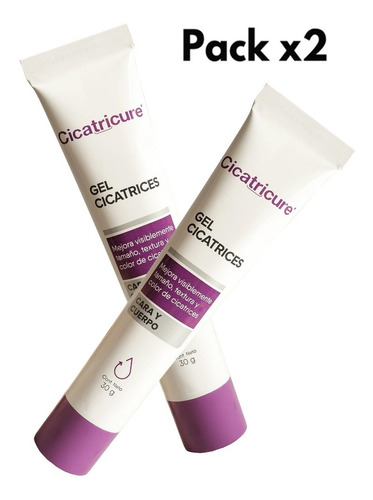 Gel Desvanecedor Cicatrices Cicatricure 30g Pack2