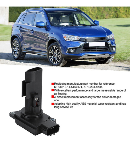 Imagen 7 de 10 de Medidor De Flujo De Aire Maf Sensor Ajuste Para Mitsubishi L