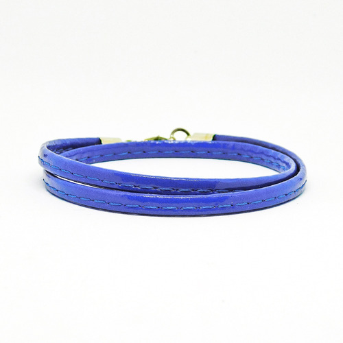 Pulsera Brazalete Hombre Pogo Cuero Eco Doble Vuelta