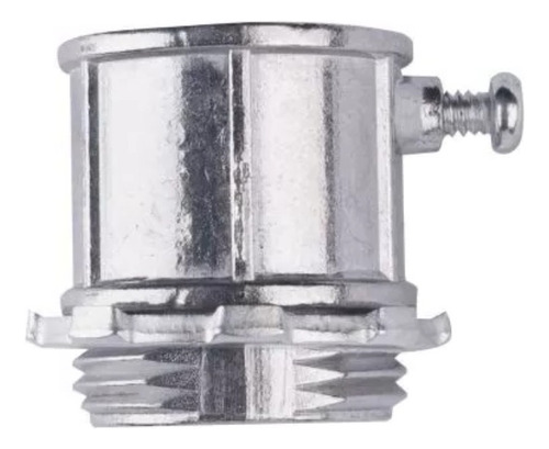Terminal Galvanizado Conector Conduit Emt 20mm Set3 Unidades