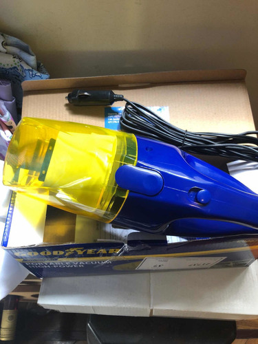 Imagen 2 de 2 de Aspiradora Auto Goodyear 60w Filtro Lavable Gy-901764