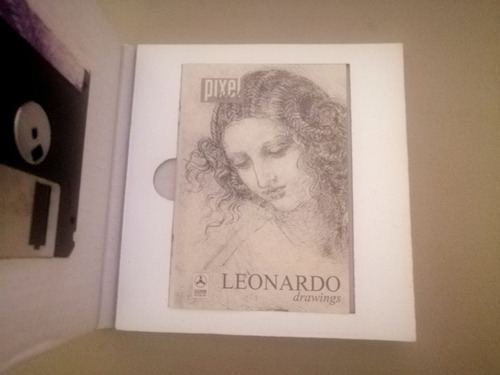Programa Leonardo Drawings De Pixel Art Para Windows 95 (Usado)