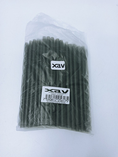 Imagen 4 de 5 de 100 Pitillo Frappe Plastico 19cm Negro Todopet 8557 1.3 Xavi