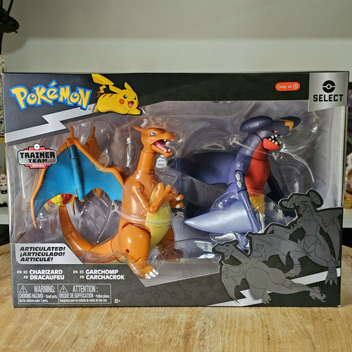 Pokémon Select Charizard Y Garchomp  Exclusivo Target 