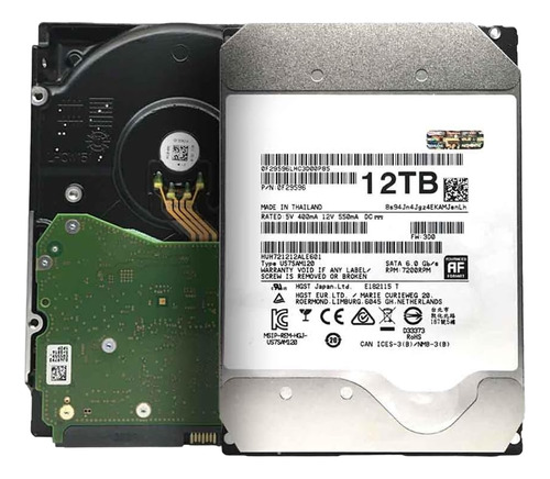 Disco Duro 12tb 12 Teras  Renovado  7200rpm 128mb Sata 6.0gb (Reacondicionado)