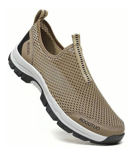 Tenis Transpirables Hombre Casual Aire Plataforma, Quick Dry