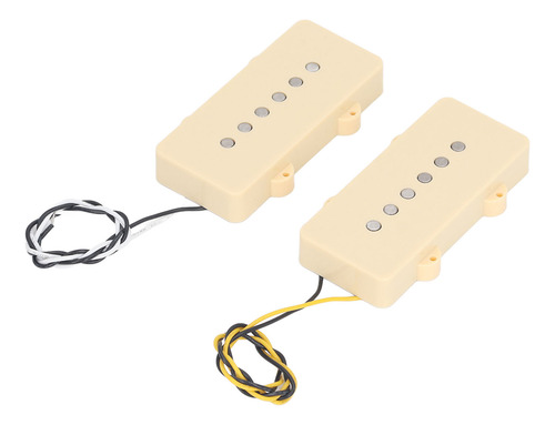 Juego Pastillas Guit Eléct Alnico 5 2 Piezas Sonido Claro Ún