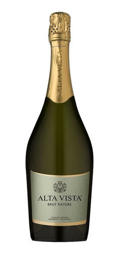 Champagne Alta Vista Brut Nature 750ml. Caja 6 Botellas