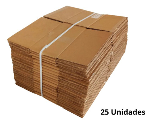 Embalagem Reforçada Caixa De Papelão 19x11x06 Versátil 25uni