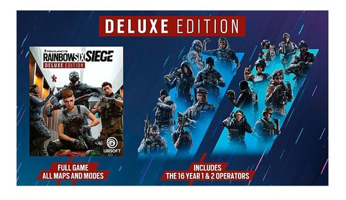 Imagen 2 de 5 de Rainbow Six Siege Deluxe Edition Para Xbox One Y Series X