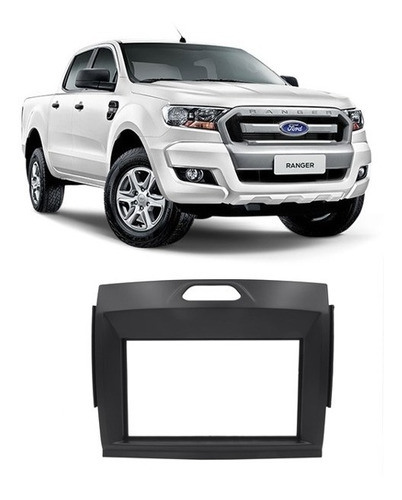 Moldura Ranger 2016 2017 2018 2019 2 Din Jp/ch Epx 465