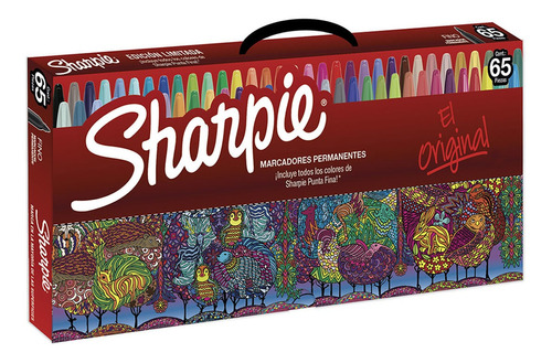 Marcadores Sharpie Edición Especial Set 65 Colores