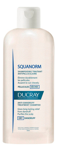 Ducray Shampoo Squarnorm Caspa Seca 200ml