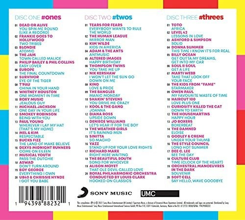 Cd 1-2-3 The 80s / Various - Various Artists