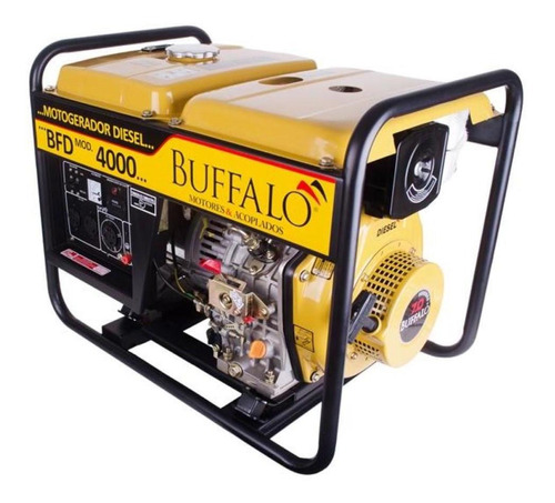 Motogerador Diesel Buffalo 7cv Monofásico 115/230v P Manual