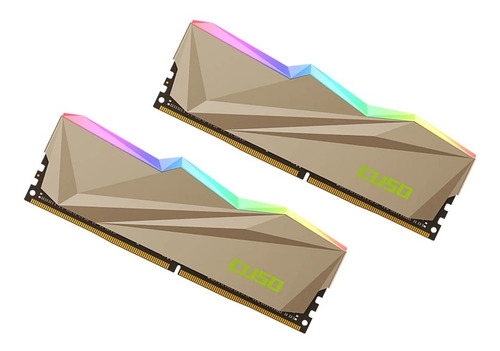 Memoria Rgb Cuso Ddr4 16gb ( 2x 8gb ) 3200mhz Gamer