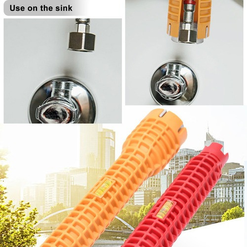 Instale La Llave De La Tapa Del Lavabo 8 En 1