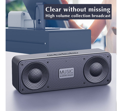 Altavoz Bluetooth Inalámbrico S18, Subwoofer Portátil For