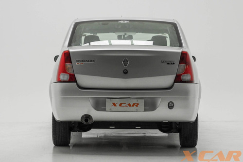 Renault Logan 1.0 Authentique 16v Flex Prata