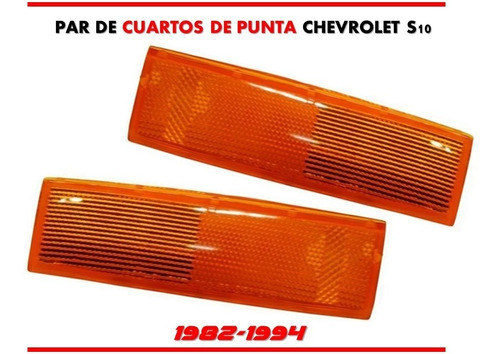 Par De Cuartos De Punta Chevrolet S10 1982-1994