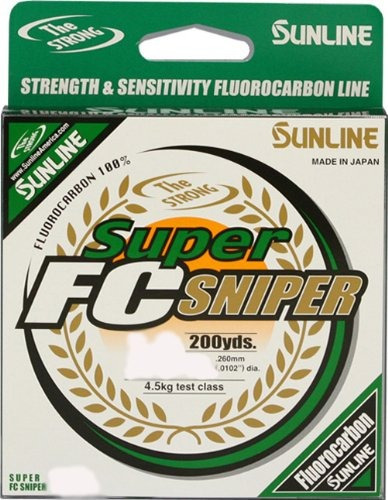 Sunline Fluorocarbon Super Fc Línea De Pesca, Prueba De 12 L