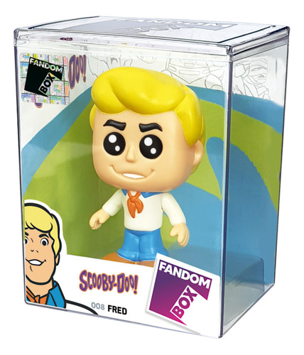 Fandom Box 008 Fred Scooby-doo! Com Acrílico Expositor