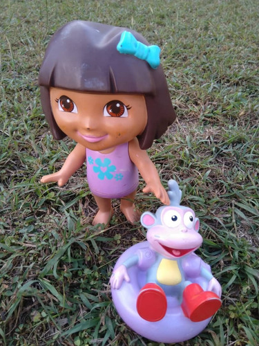 Muñeca De Dora La Exploradora Con Su Amigo Botas, En Remate!