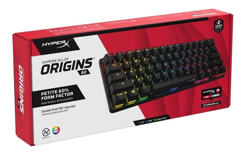 Teclado Hyperx Alloy Origins 60