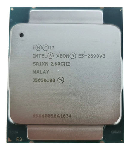 Intel Xeon E5-2690 V3 12 Núcleos 24 Hilos 2.6 Ghz 135w