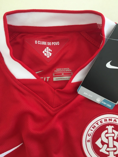 Camisa Camiseta Internacional Inter Infantil Nike Original M